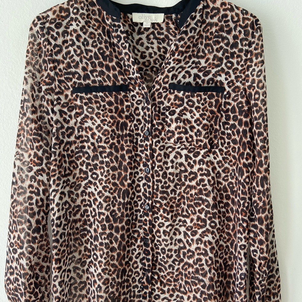 Leopard Blouse 🐆